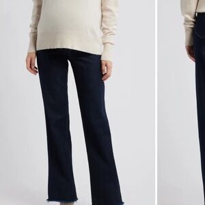 Women's MATERNITY Dark Blue Jeans